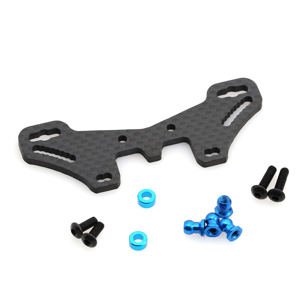 For Tamiya Tt-02 Type-S 54633# Rear Carbon Damper Stay For 54633# Type-S Chassis 320997446088
