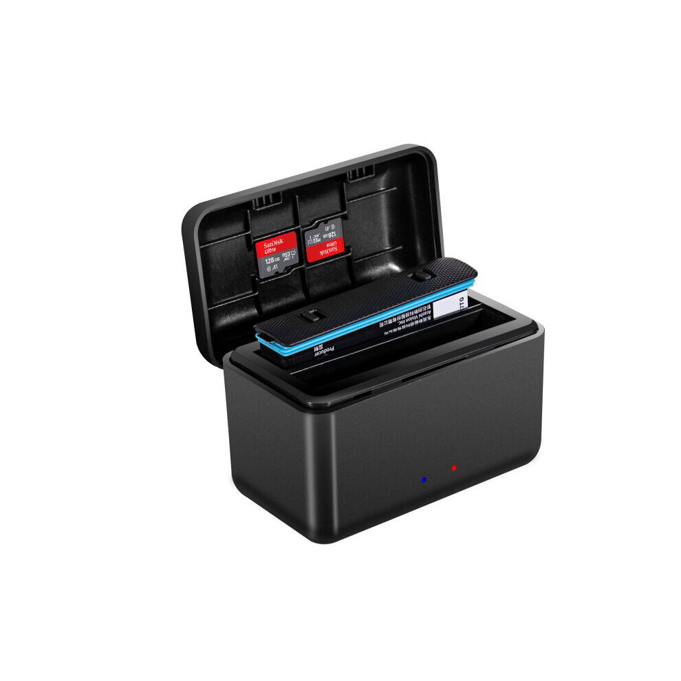 Type-C Power Battery Charger Hub 2 Slot Charging For Insta360 X4 Camera 320997457534