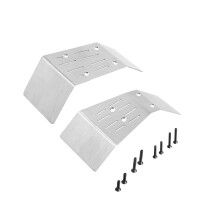 Stainless Steel Chassis Armor Plate For ARRMA 1/10 2WD Upgrade Parts RC Car
