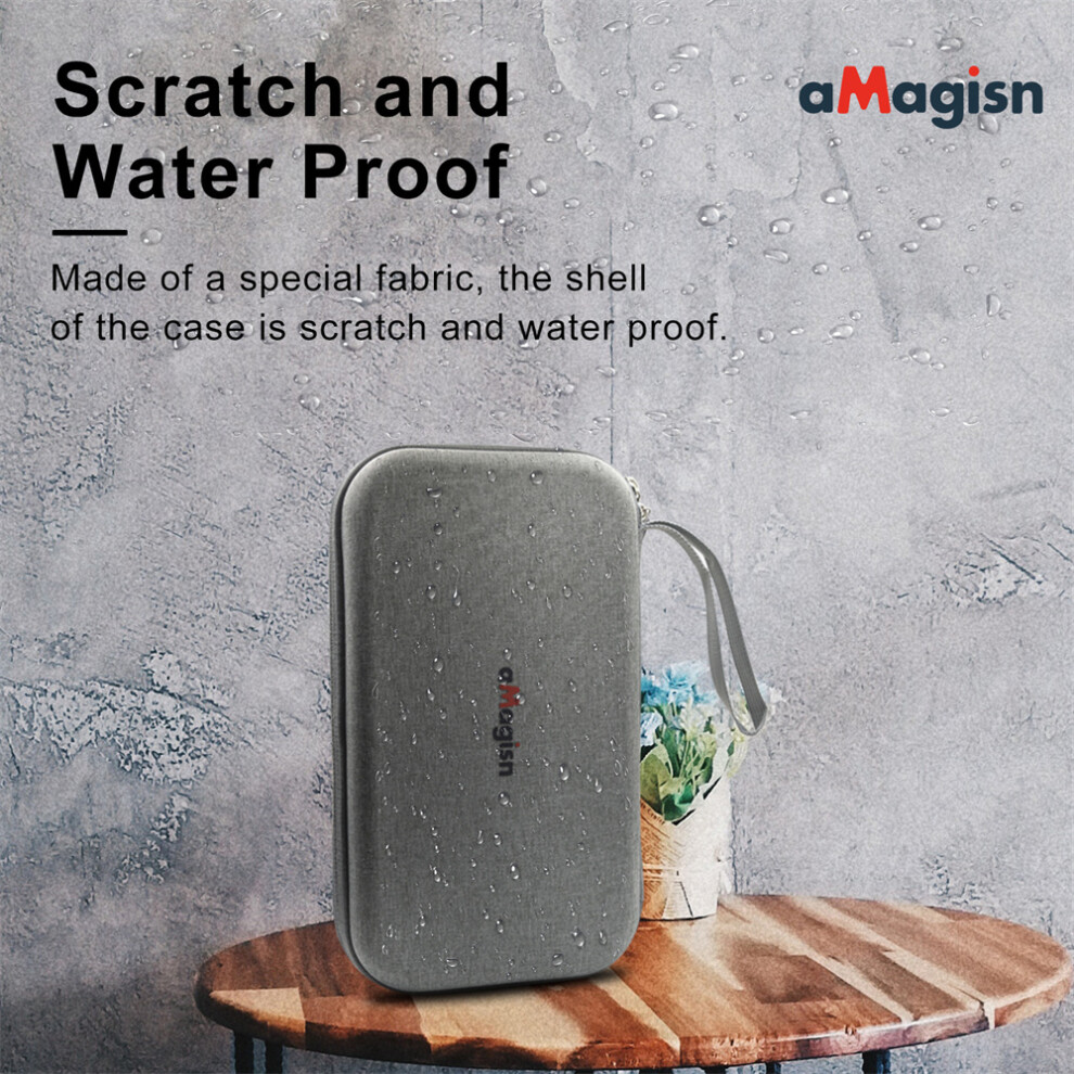 For Insta360 X4 X5 Camera Eva Hard Case Storage Bag Portable Waterproof Case Grey 320997469667