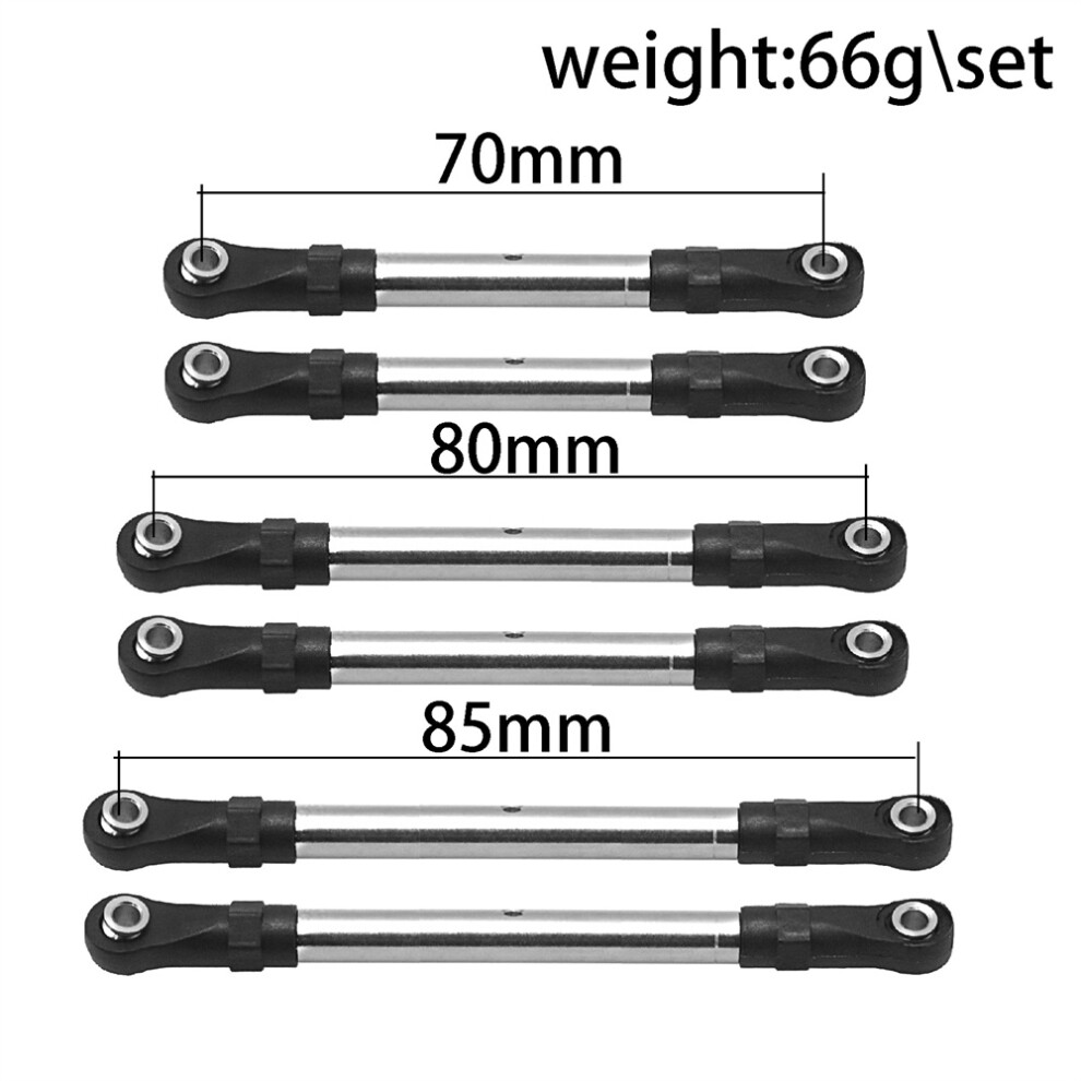 For Traxxas Slash 2Wd Rc Car Steering Tie Pull Rod Linkage Upgrade Parts 115295175255
