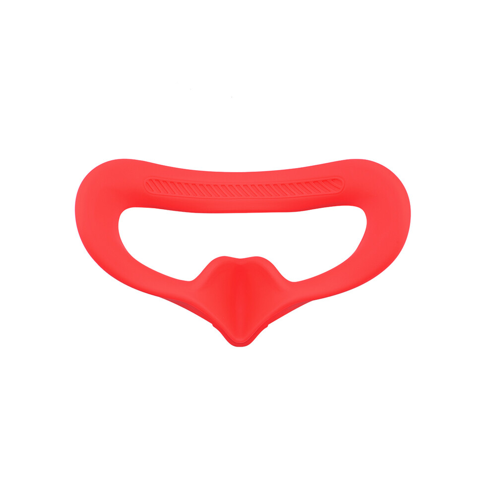 (Red) Flying Eye Mask Silicone Protective Cover for DJI Avata Goggles 2 Accessories