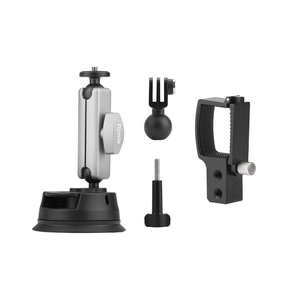(For Pocket 1/2) Car Suction Bracket For Dji Pocket 1 2 3/Insta360 X3/ Go3/Action 4 Cameras 320997457374