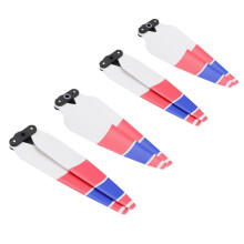 (Red-Blue-White) 8747F Noise Reduction Quick Release Blade Accessories For DJI Air 3 Propellers