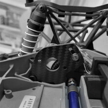 Motor Carbon Fibre Retainer For 1/10 Stampede/Slash /Bandit /Rustler VXL/XL5 2WD