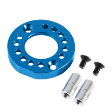(Blue) Aluminum Motor Mount Base Tray for Tamiya TA01, TA02, DF01 RC Cars
