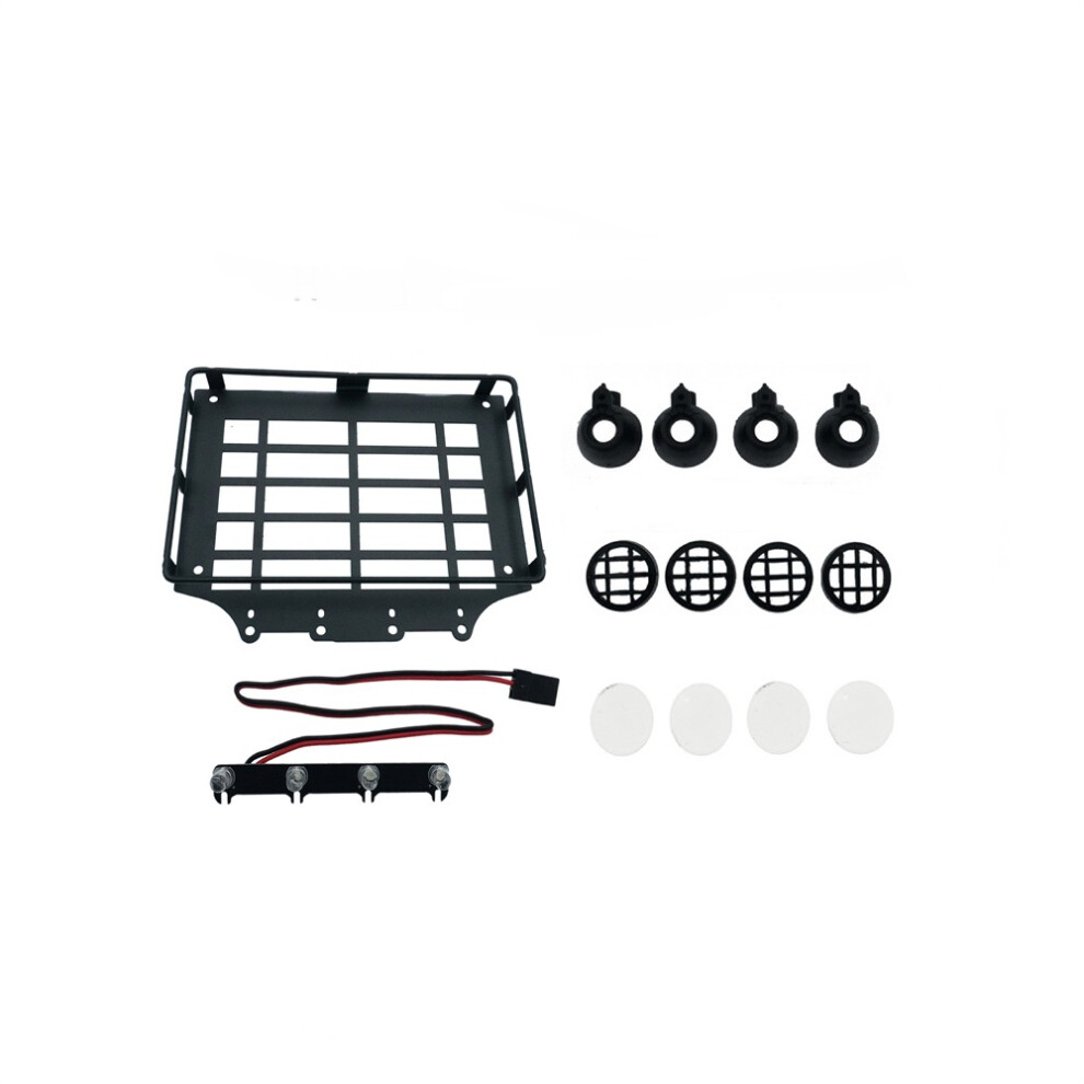 (Luggage Rack With A) Rc Car Tuning Upgrade Parts Luggage Rack Kit For Mjx H12y 1/12 Series Light 320997469452