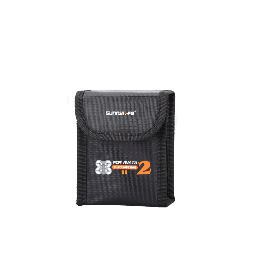 (For 2Pcs Batteries) Battery Safe Bag Li-Po Safe Bag Protective Explosion-Proof Accessories For Dji Avata 2 320997457558