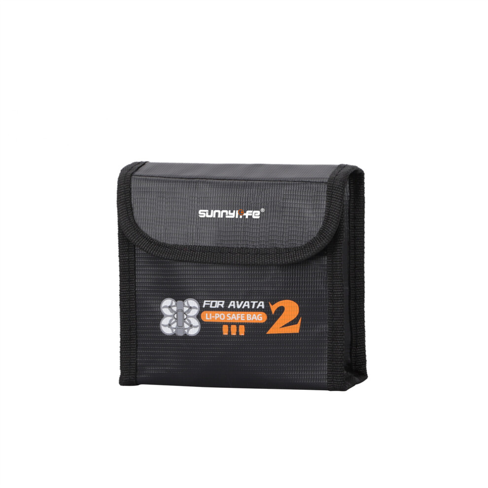 (For 3Pcs Batteries) Battery Safe Bag Li-Po Safe Bag Protective Explosion-Proof Accessories For Dji Avata 2 320997457565