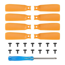 (Orange) 8pcs Ultralight Drone Colour Replacement Paddles for DJI FLIP