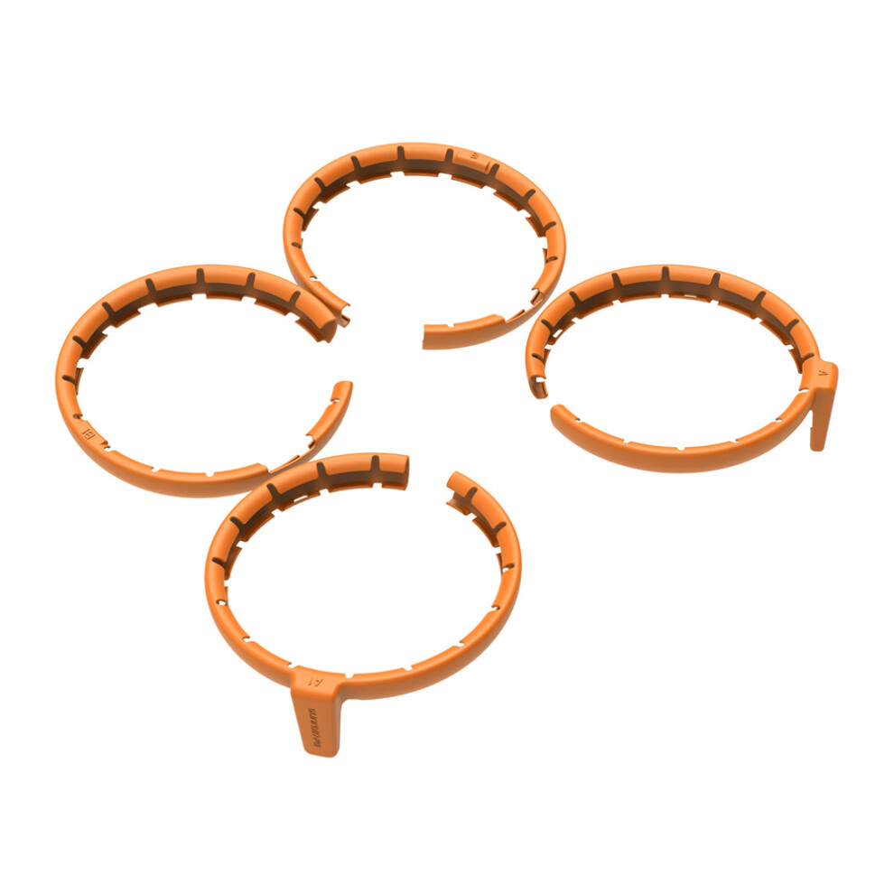 (Orange) Propeller Guard Protector Prop Bumper Ring Anti-Collision Stripe Protective Cover for DJI FLIP