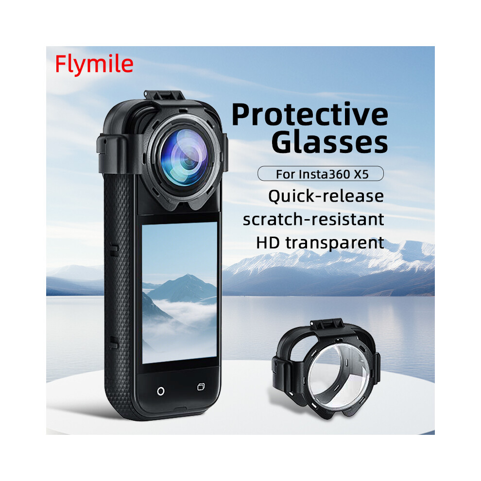 Camera Snap Lens Protector Storage Dustproof Scratch Resistant For Insta360 X5 320997470106