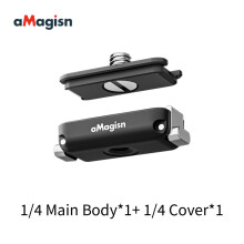 (Package 2) Camera Desktop Tripod Adapter 1/4 Thread Vlog Accessory for Insta360/DJI Camera