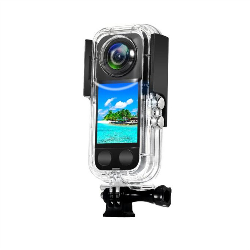 40M Waterproof Underwater Diving Housing Cover Case For Insta360 X3 Camera 320997443186