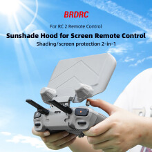 Drone Remote Control 2-in-1 Sunshade for DJI Mini 4 Pro Air 3 RC 2 Remote