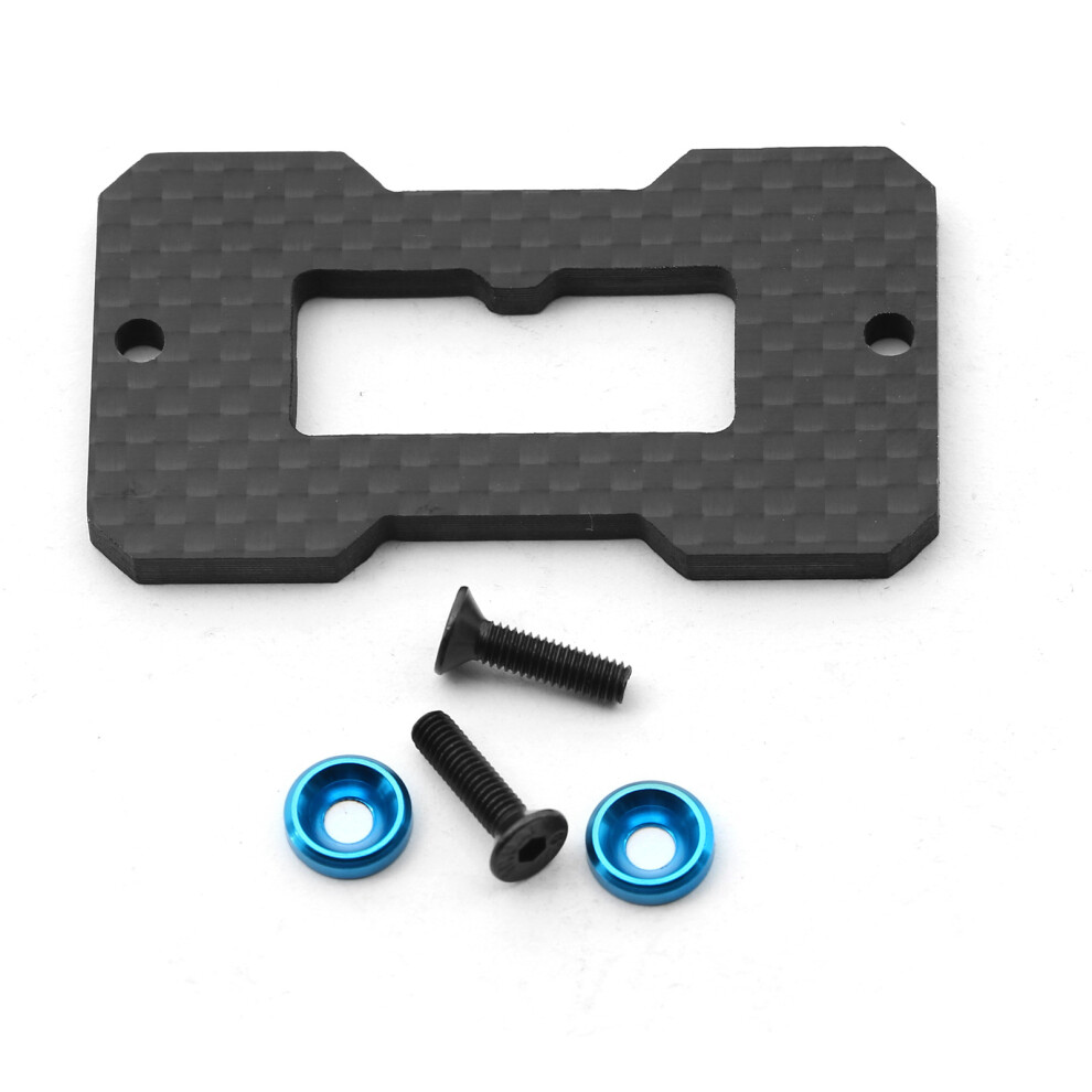 Servo Mount Carbon Fiber Reinforcement Plate For Tamiya Tt02 1/10 Rc Car 123643852680
