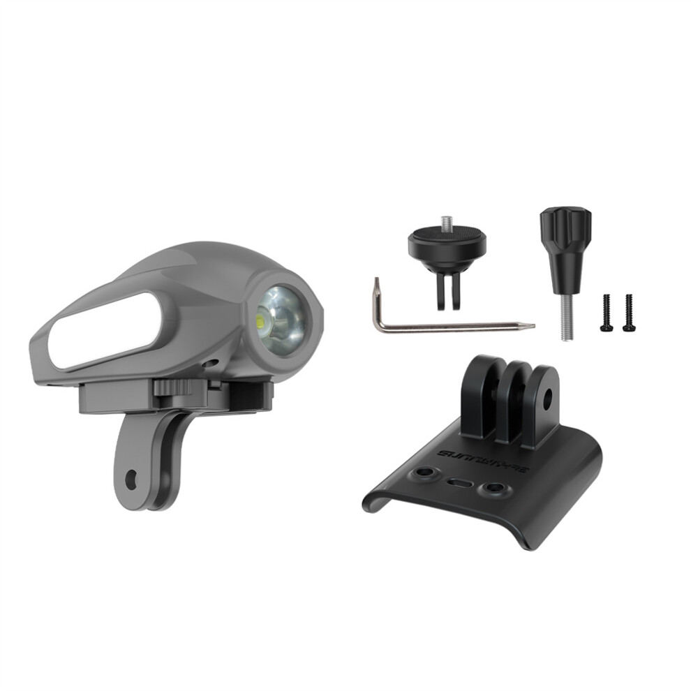 (Light) Action Camera Holder Mount Drone Bracket Lamp For Dji Avata 2 For Action 2/Insta360 Go3 Camera Light 320997458609