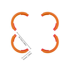 (Orange) Drone Propeller Guard For DJI Avata 2 Drone Paddle Protective Accessory