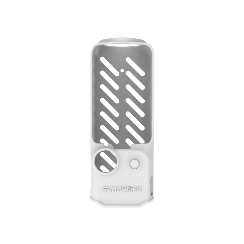 (Off-) Silicone Cover Protective Case Scratch-Proof Heat Dissipation Accessories For Osmo Pocket 3 Gimbal Camera White 320997453390
