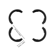 (Black) Drone Propeller Guard For DJI Avata 2 Drone Paddle Protective Accessory