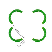 (Green) Drone Propeller Guard For DJI Avata 2 Drone Paddle Protective Accessory