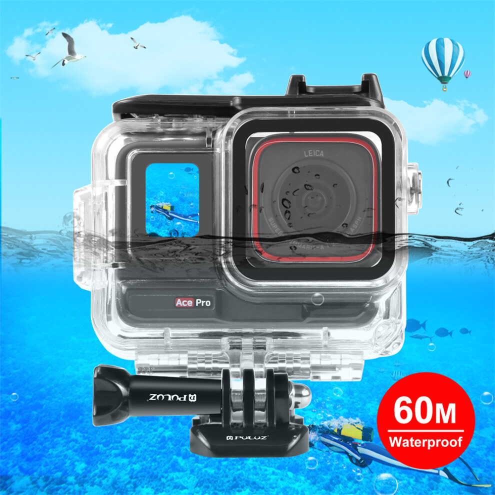 60M Underwater Camera Waterproof Case Diving Accessory For Insta360 Ace Pro Light 320997469308