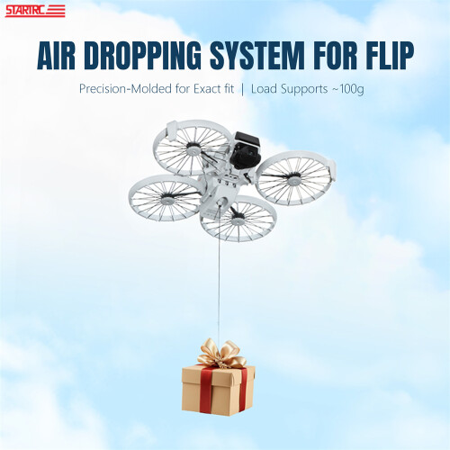Drone Thrower Airdrop System Wedding Proposal Delivery Kit for DJI FLIP
