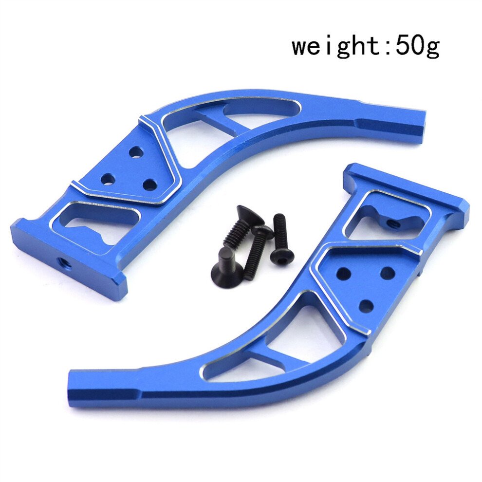 (Blue) Aluminum Rear Bracket For Arrma 1/7 Infraction 6S Blx - Ara109001 Rc Car Upgrade Blue 123643847143