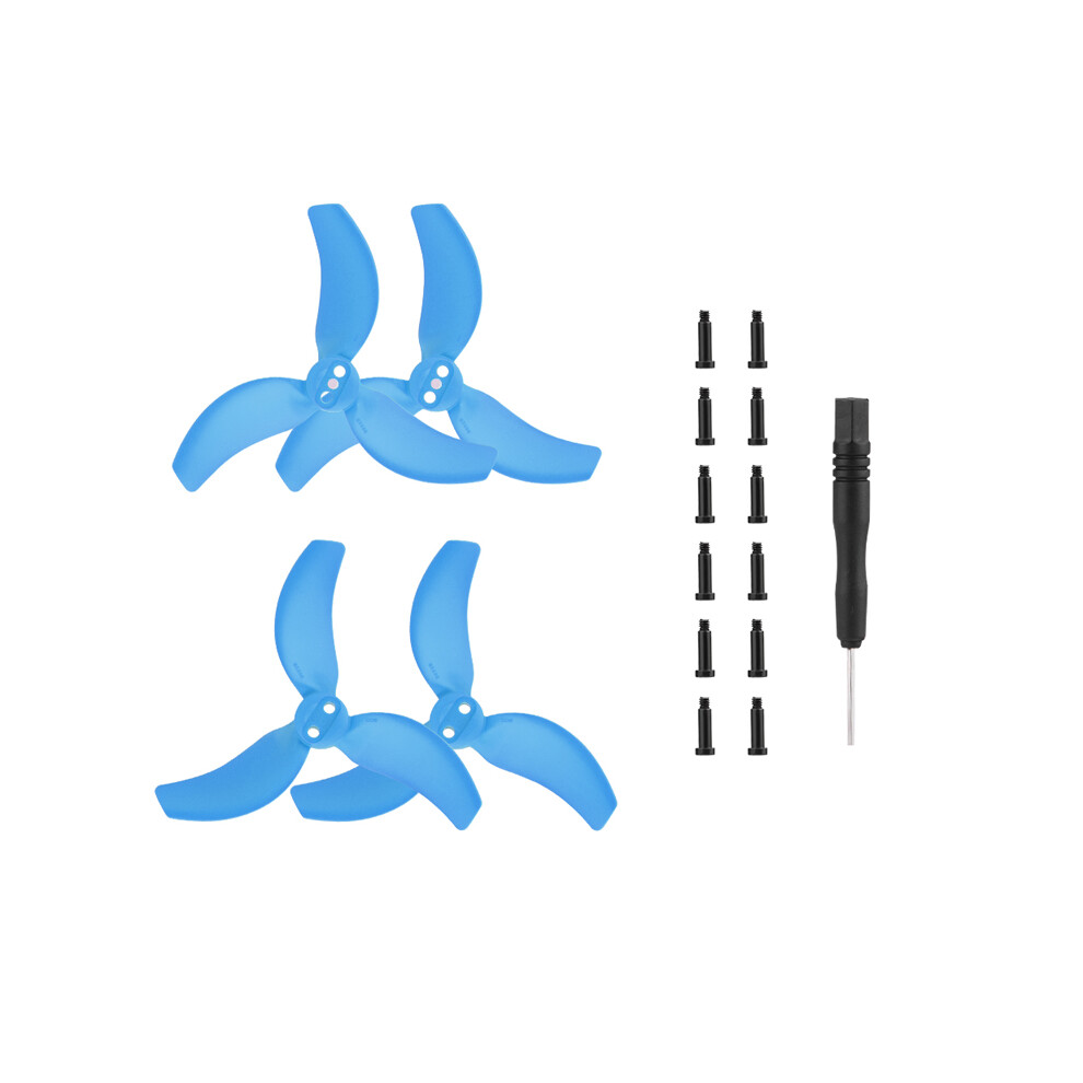 Blue (Blue) 2 Pair Drone Accessory Color Replacement Paddle Propellers For Dji Avata 2