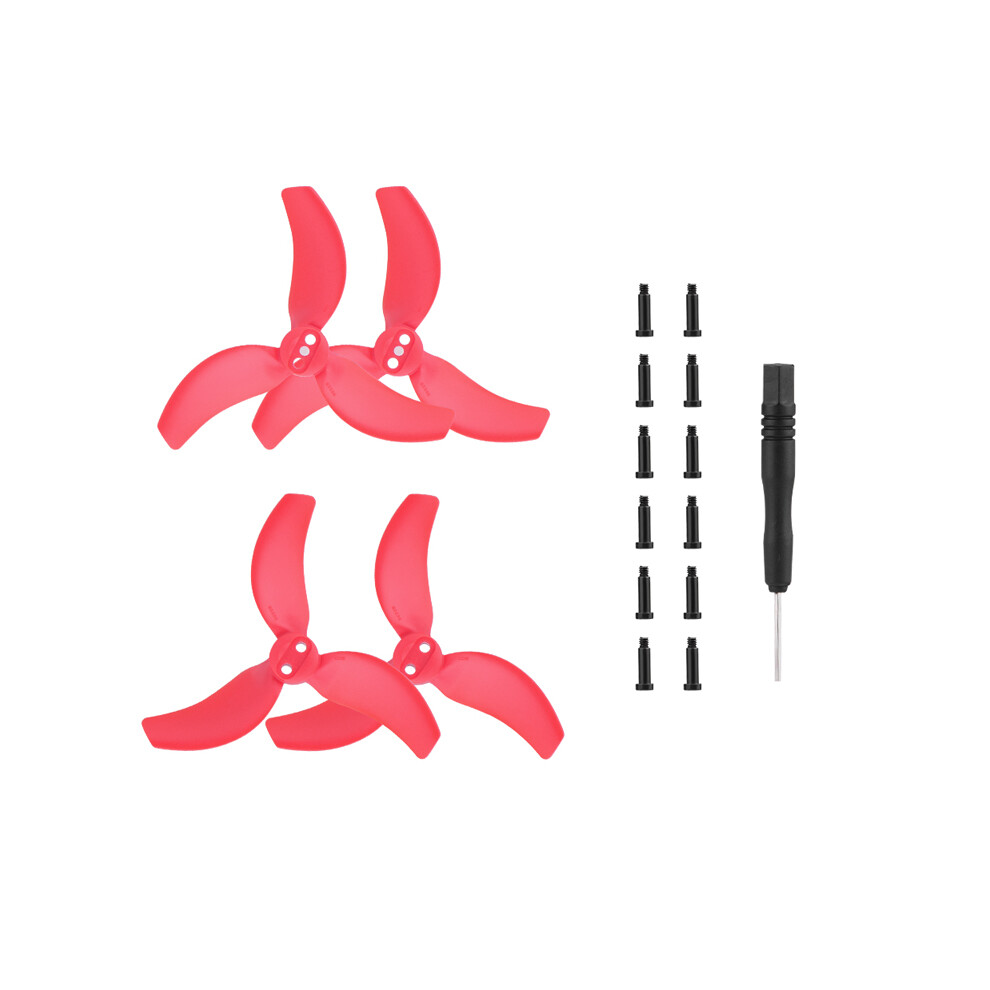 Red (Red) 2 Pair Drone Accessory Color Replacement Paddle Propellers For Dji Avata 2