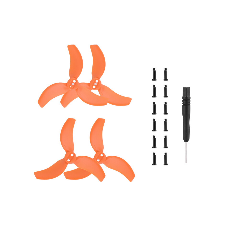 Orange (Orange) 2 Pair Drone Accessory Color Replacement Paddle Propellers For Dji Avata 2
