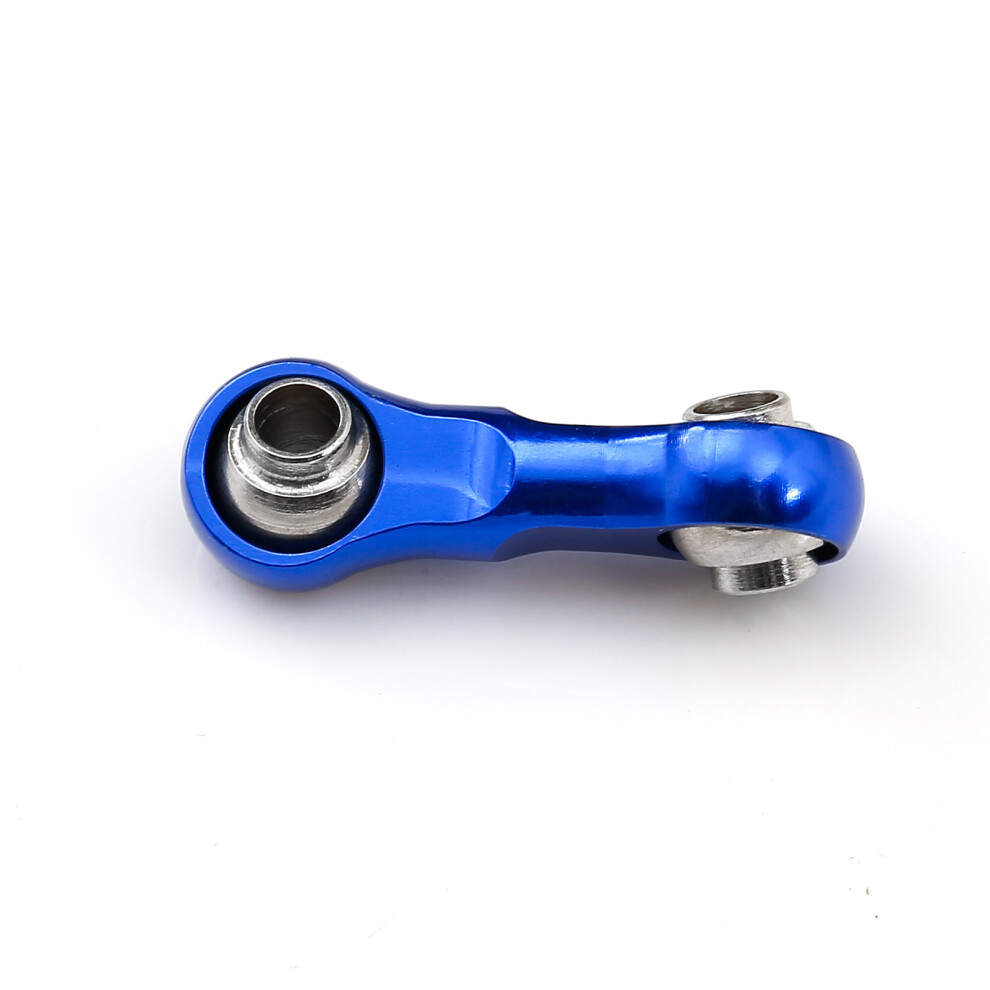 (Blue) Aluminum Alloy Steering Linkage For Arrma 1/18 4Wd Granite Grom Mega 380 Rc Blue 320997469216