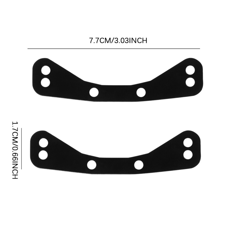 (Upper Arm) For Traxxas Xrt-78086-4 X-Maxx 6S/8S Metal Lower/Upper Arm Counterweight Black 320997460824