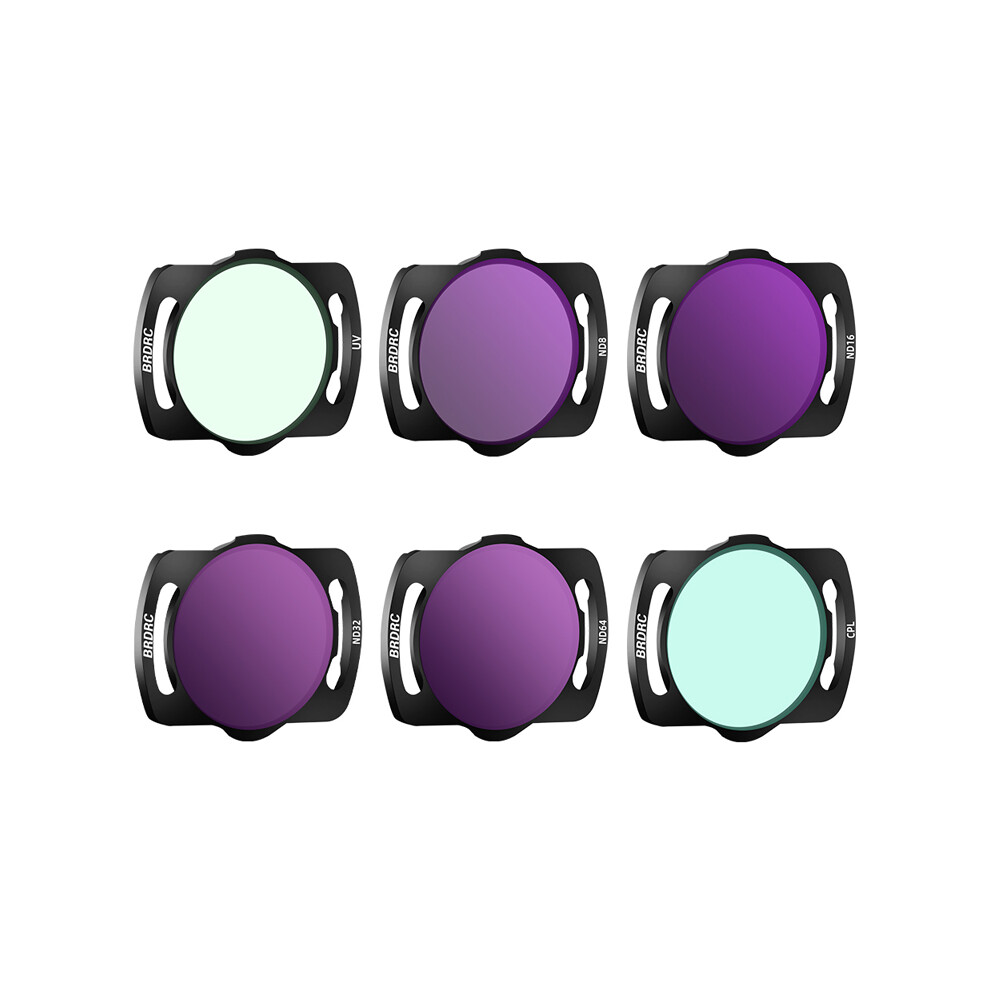 (Uv+Cpl+Nd8/16/32/64) For Dji Avata/O3 Air Unit Drone Lens Filter Nd-Pl Set Uv/Cpl/Nd8/16/32/64 Filter 320997445586