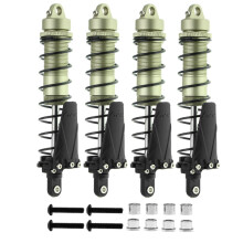 (Green 120mm) 1/10 RC Front /Rear 90/100/110/120mm OIL Shock Absorber For TRAXXAS Huanqi 727