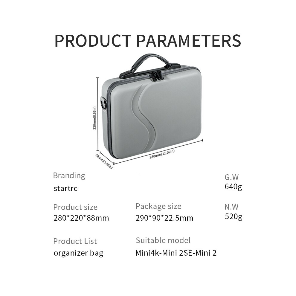(Storage Bag) Drone Propeller Blades Fixator Protection Storage Bag For Mini 4K/Mini 2Se/Mini2 320997459965