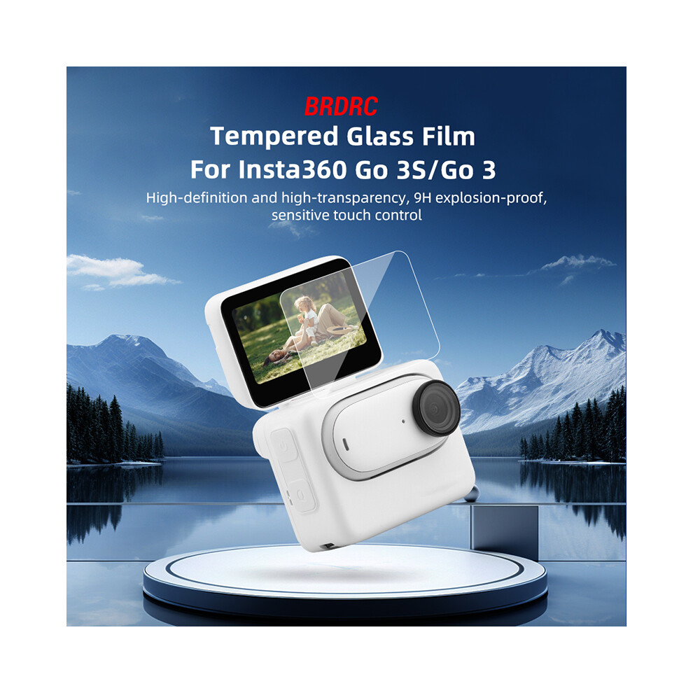 Mini Camera Screen Protector Anti-Scratch Tempered Film For Insta360 Go 3S/ Go 3 320997460039