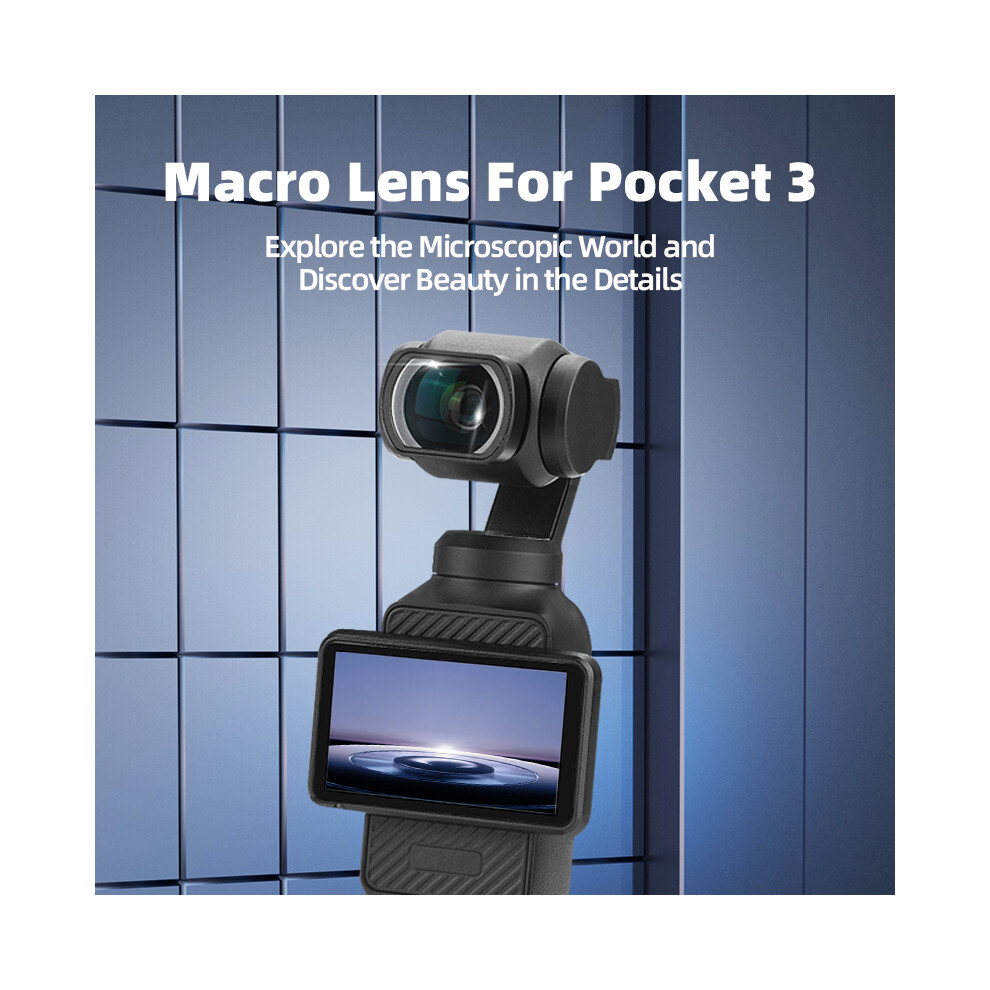 Camera Macro Filter Vlog Photography Accessories For Dji Osmo Pocket 3 320997460077