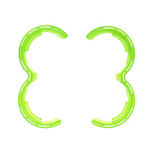 (Green) Drone TPU Flight Protection Parts Collision propeller guard For DJI Avata 2