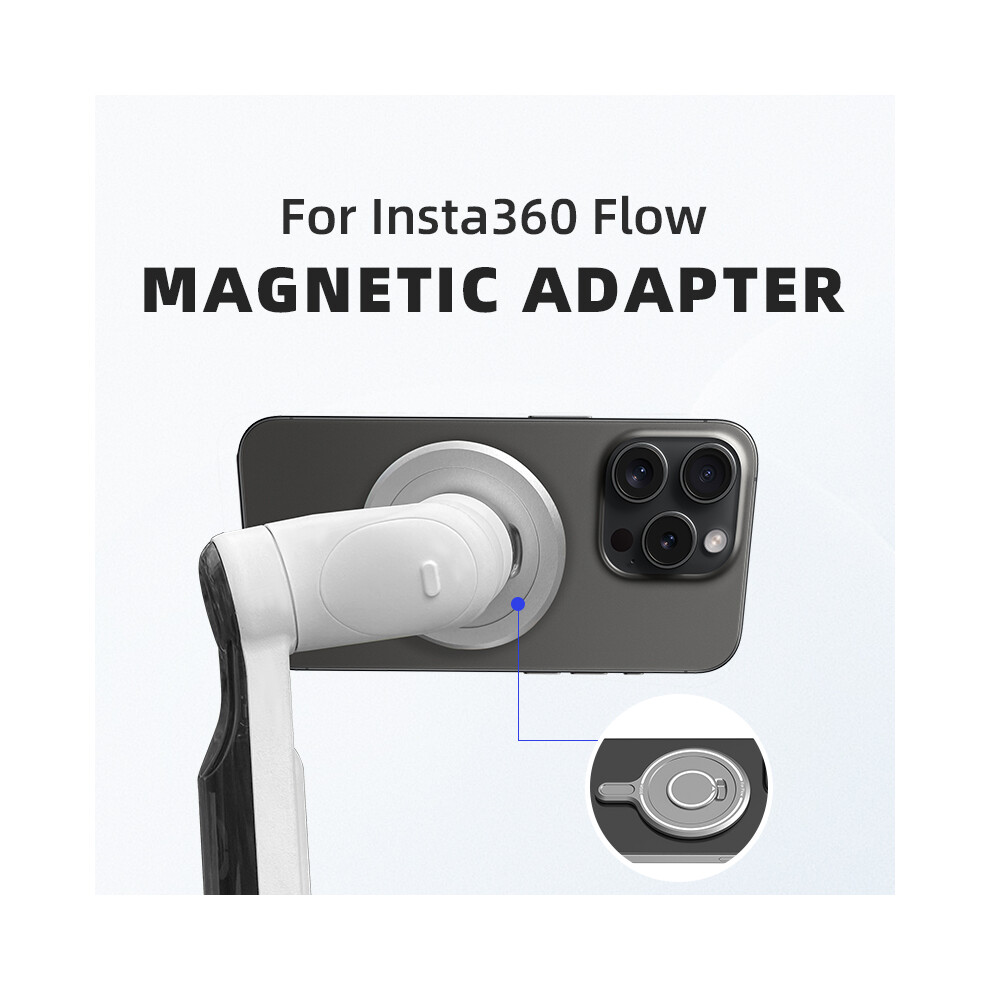Magnetic Phone Camera Bracket For Vlog & Outdoor Photography, Compatible With Insta360 Flow 113121963373