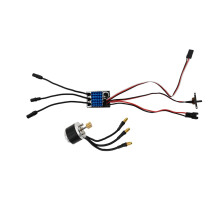 (2322 Motor kit) MN99S 168 82 78 MN128 Series Outboard Motor Upgrade Kit 2830/2322+AM32 45A ESC