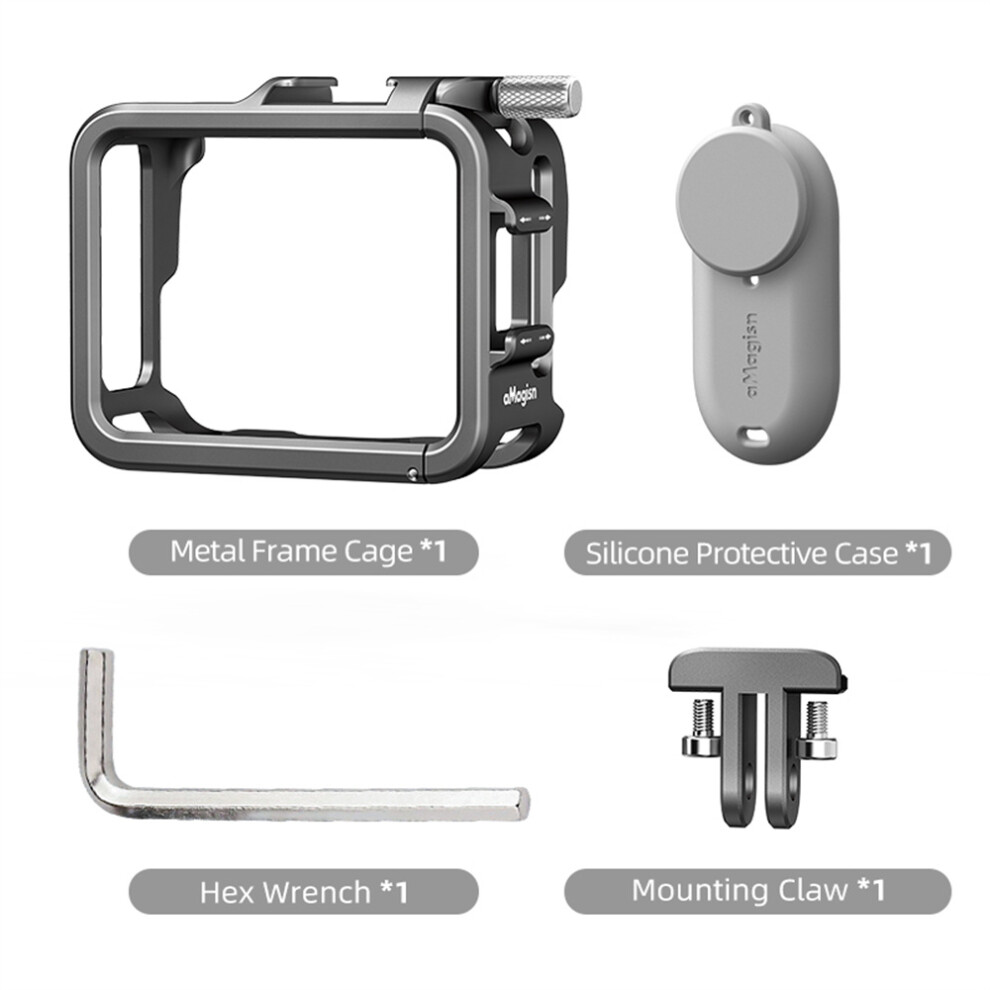 (For Go 3) Mini Camera Expansion Bezel Aluminium Protective Frame For Insta360 Go3s Go3 320997460145