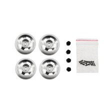 (Wheels-Silver) WLP 1/16 Series RC Car Original Universal Replacement Wheel & Trail Tyre