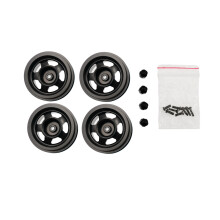 (Wheels-Black) WLP 1/16 Series RC Car Original Universal Replacement Wheel & Trail Tyre