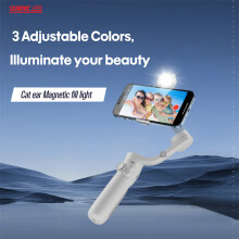 Magnetic Fill Light Cat Ear 3 Color Temperature For DJI Osmo Mobile 6 OM 4/5/6/SE