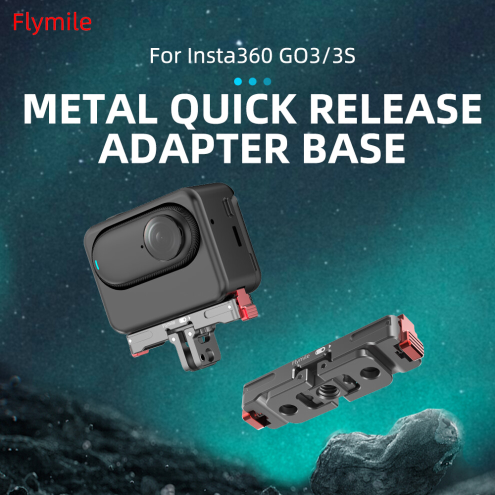 Sports Camera Magnetic Dock Expansion Adapter Vlog Bracket For Insta360 Go3/Go3s 115295175668