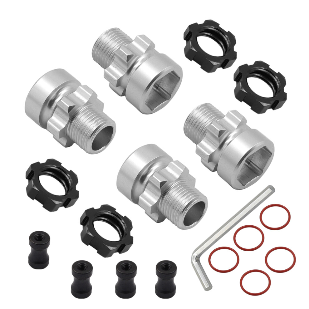 (Black) 17Mm Wheel Hub For Traxxas Slash 2Wd Rustler Stampede 2Wd 4X4 1/10 Rc Car Black 123643854707