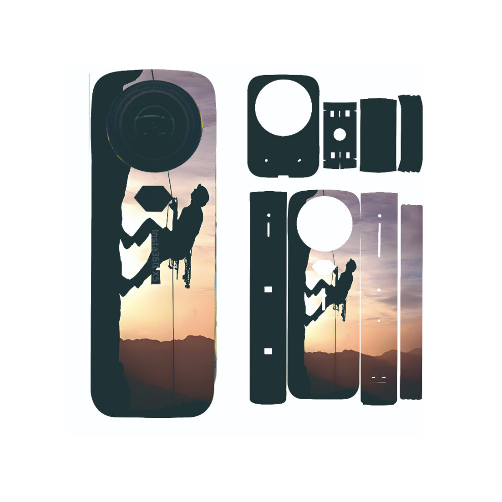 (5) Camera Colour Stickers Body Scratch Protection Stickers Kit For Insta360 X5 320997469919