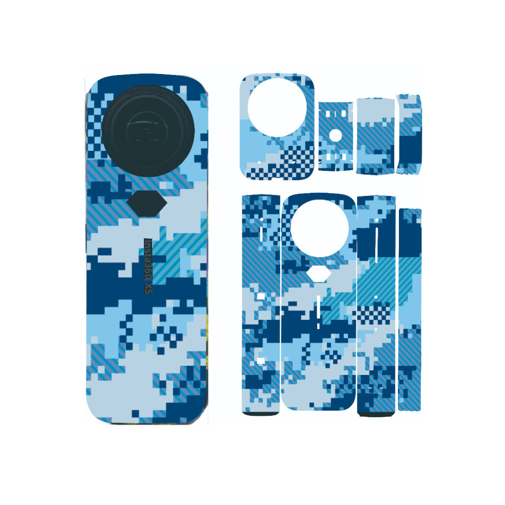 (7) Camera Colour Stickers Body Scratch Protection Stickers Kit For Insta360 X5 320997469933