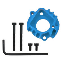 (Blue) 1/10 RC Car Motor Stabilised Aluminium Base For Tamiya CW01 LUNCHBOX MIDNIGHT